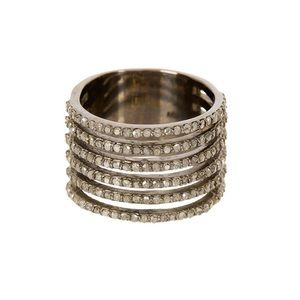 BRAND NEW 1.6 carat champagne diamond band ring